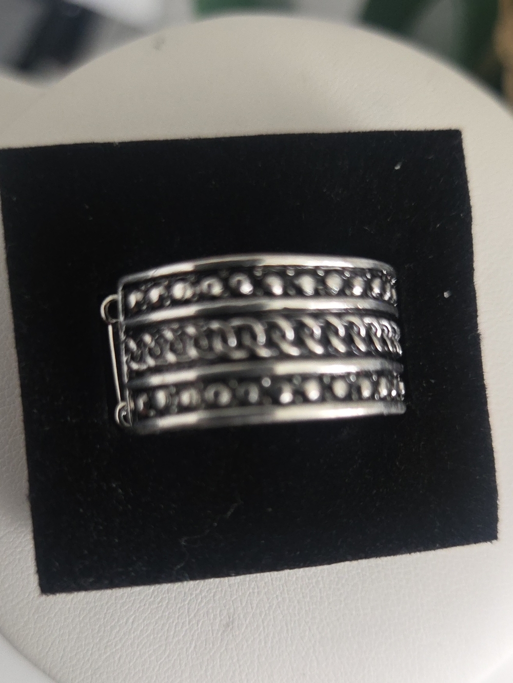 Paparazzi Trailblazing Texture Silver Ring NWT
